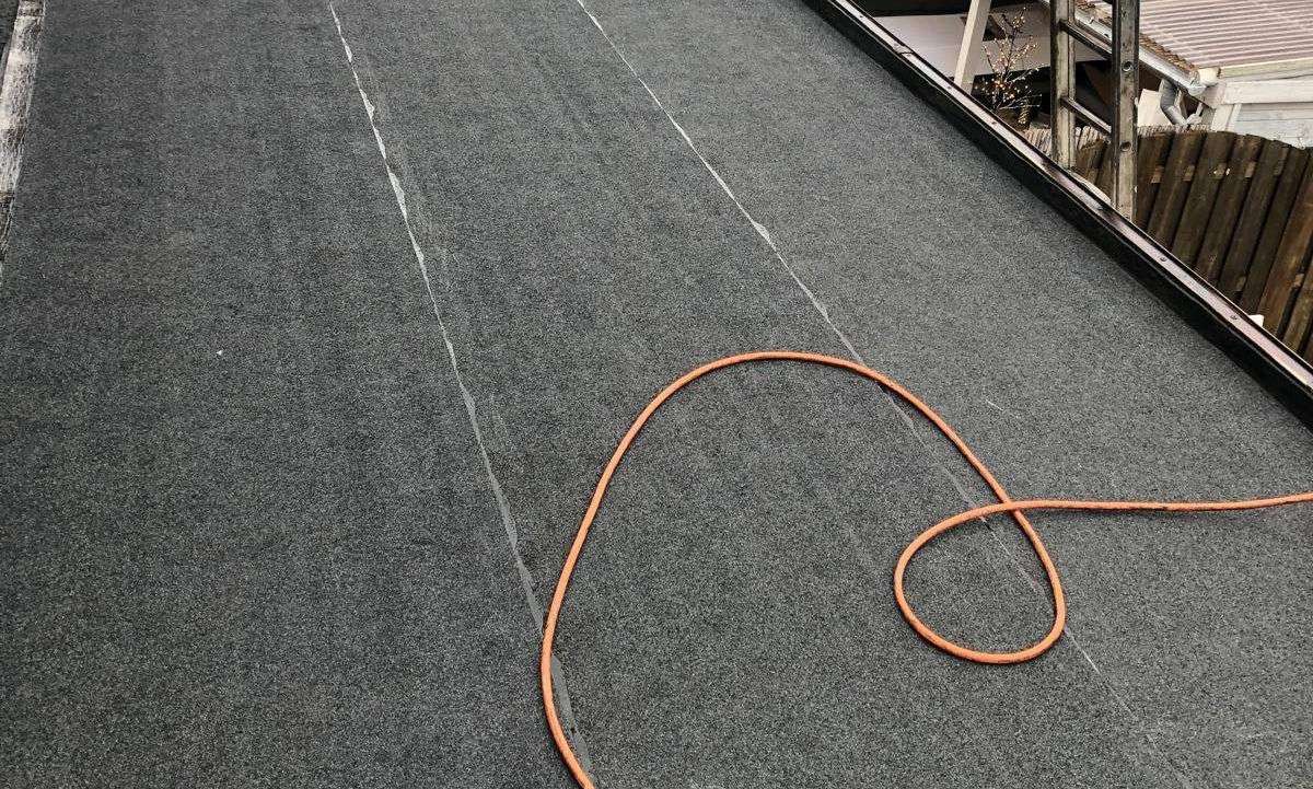 Nieuw bitumen dak aangelegd in Oirschot